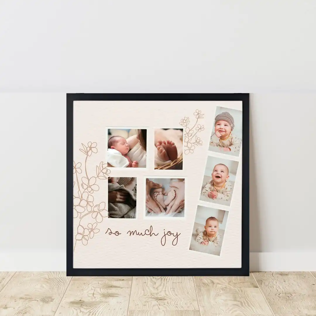 innocence in bloom frame on floor