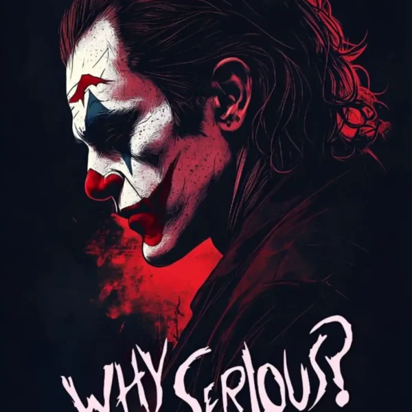 joker metal poster