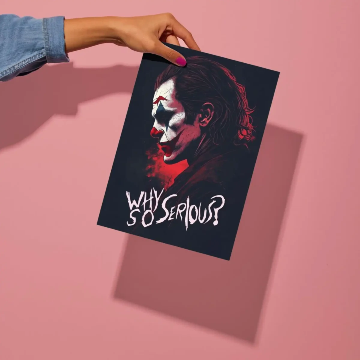 joker metal poster preview