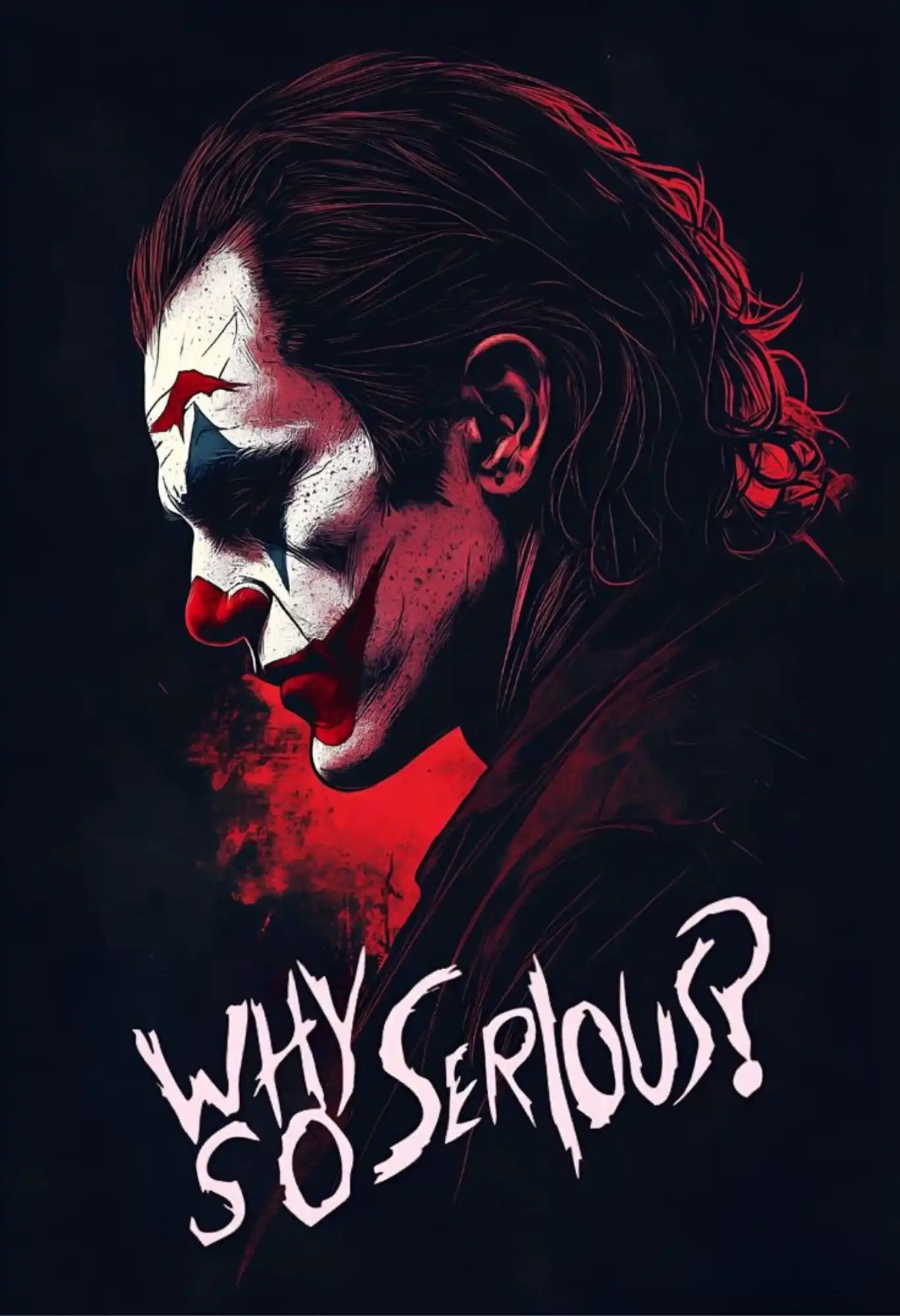 joker metal poster