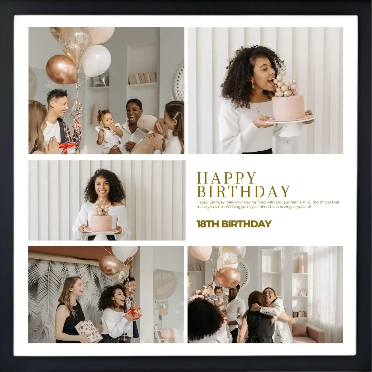 joyful milestones frame