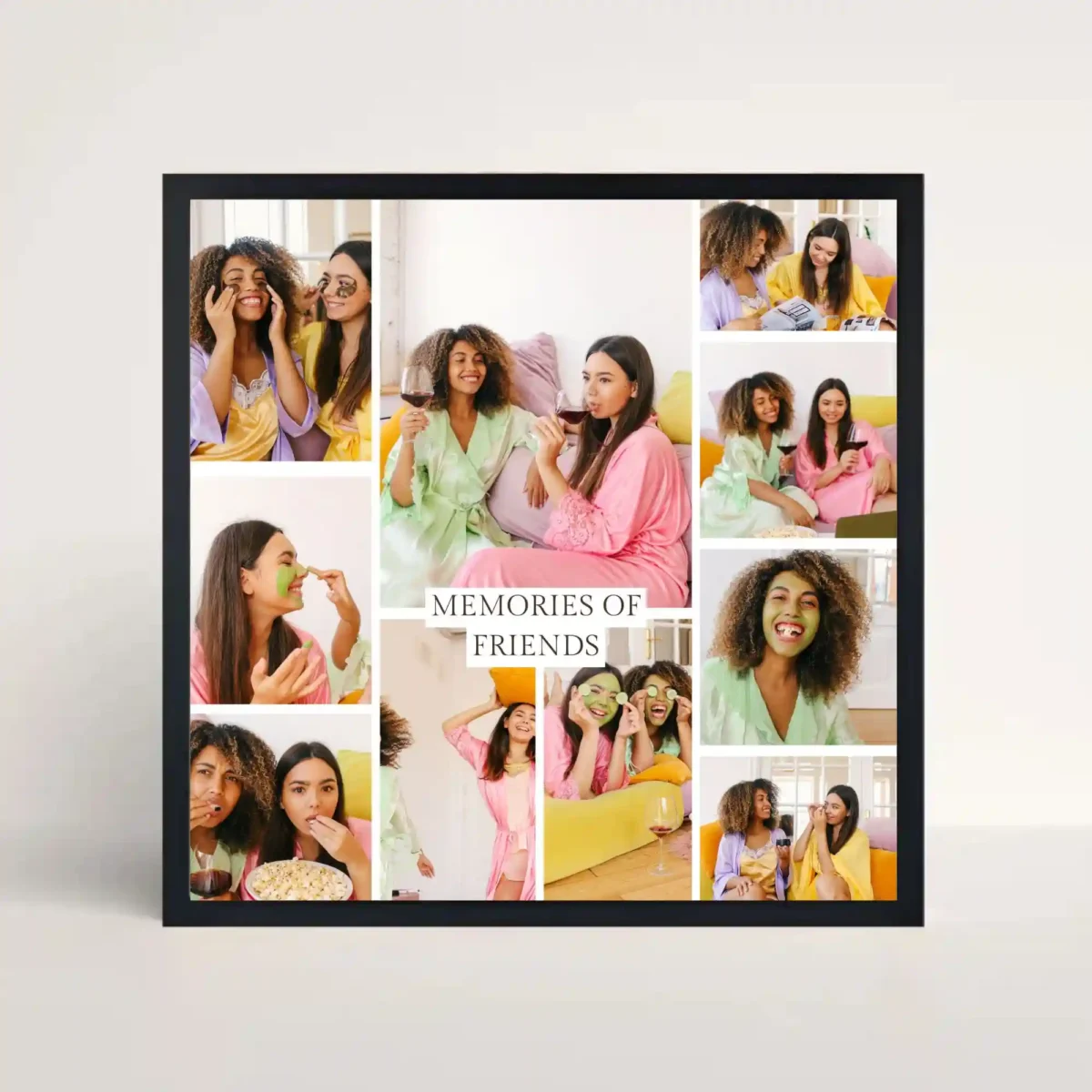 joyful moments frame front view