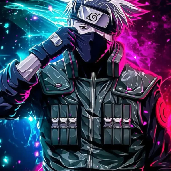 kakashi hatake anime metal poster