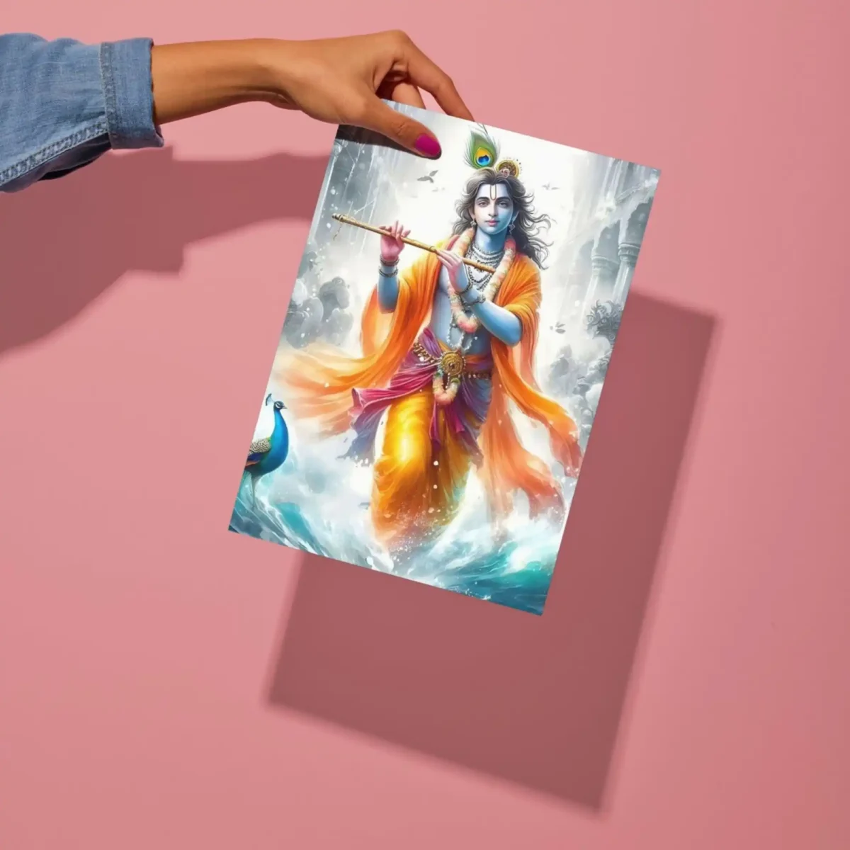 krishna metal poster preview