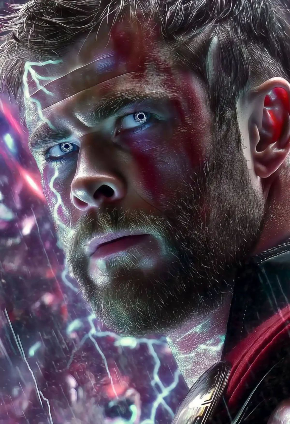 mighty thor god of thunder marvel metal poster