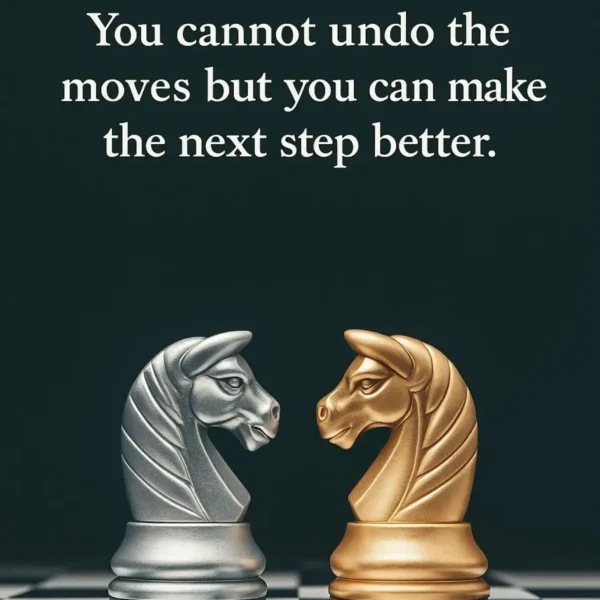 move in silence quote metal poster