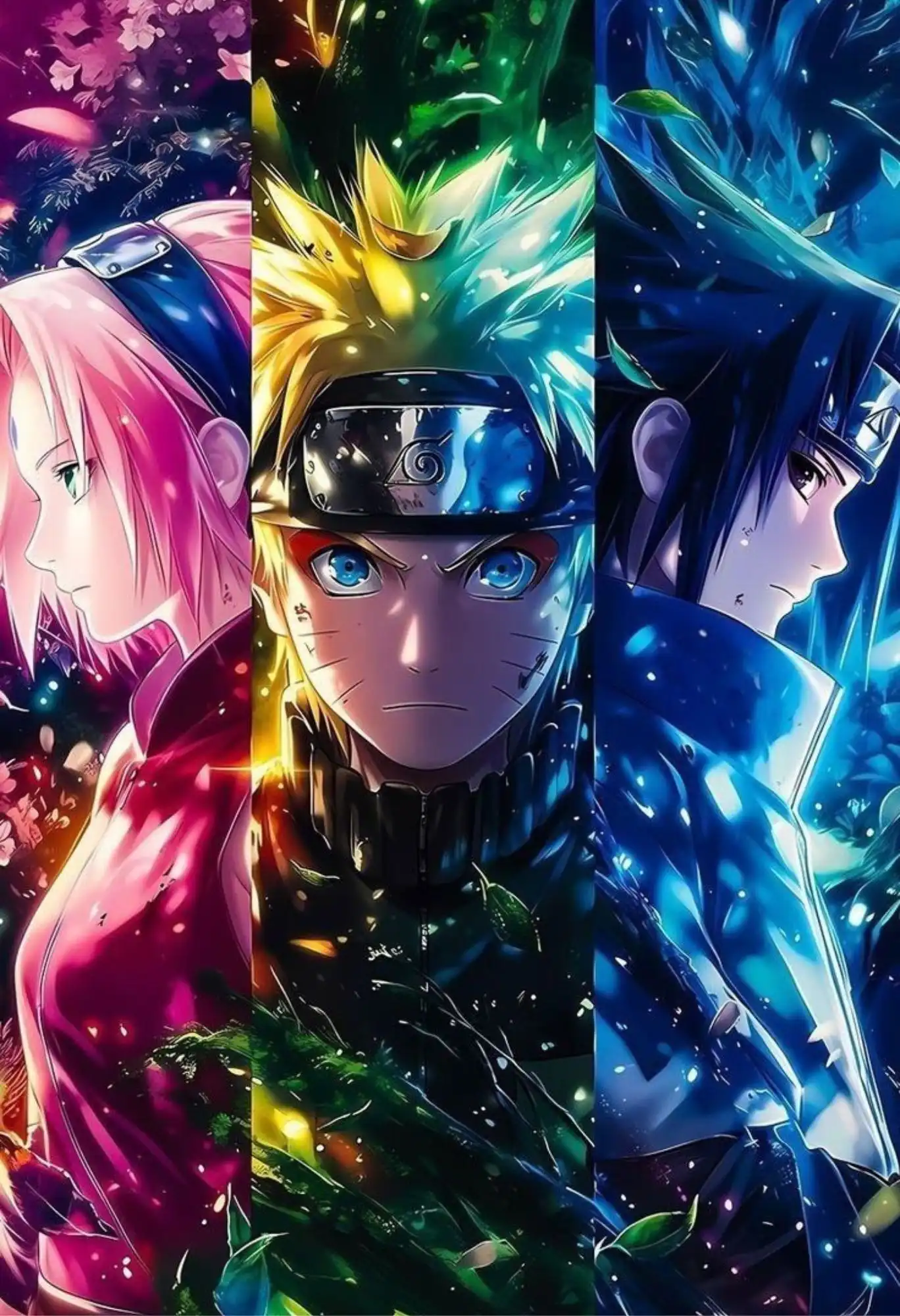 naruto uzumaki metal poster