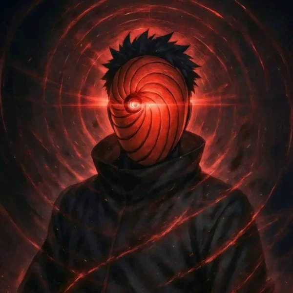 obito uchiha metal poster