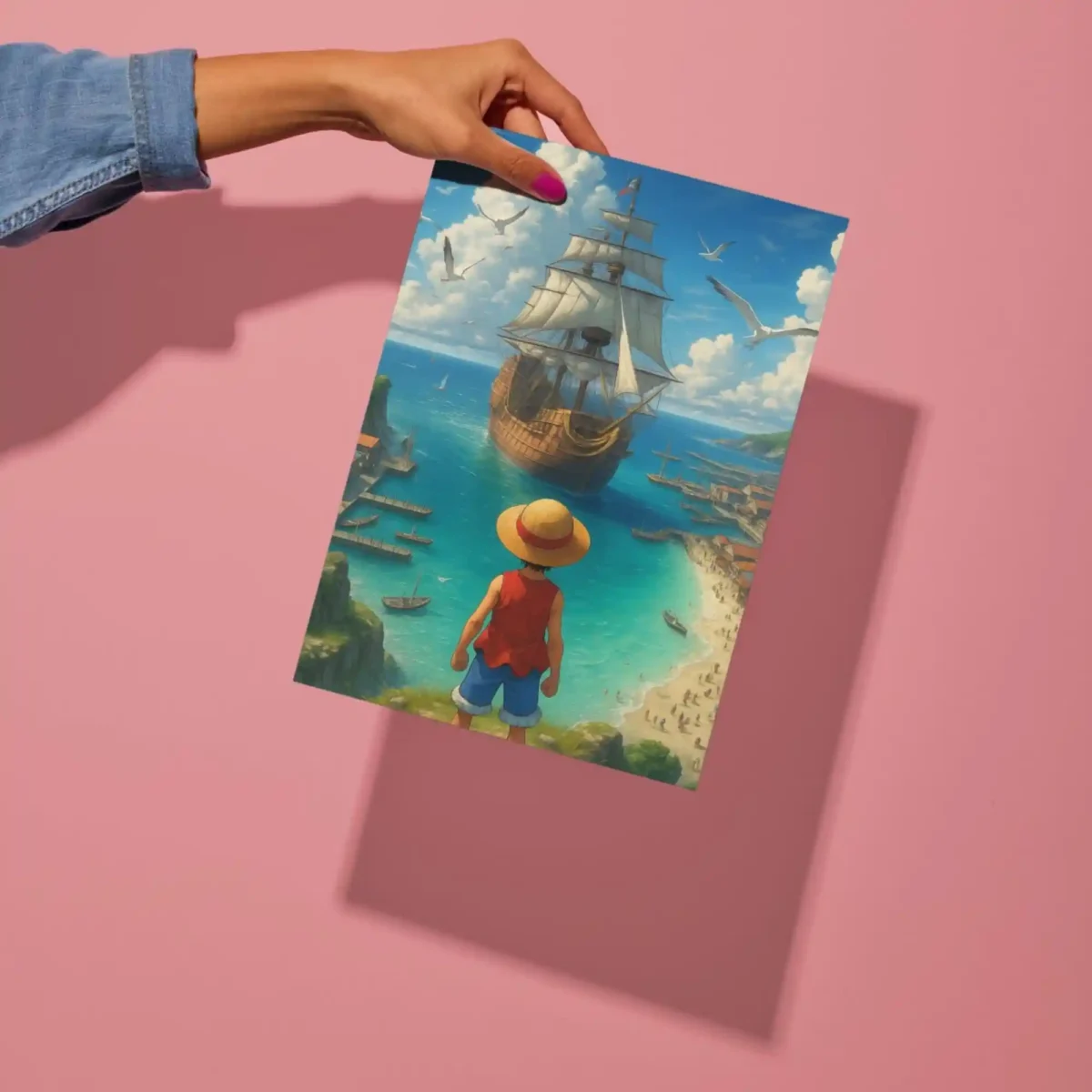 one piece dream adventure metal poster preview