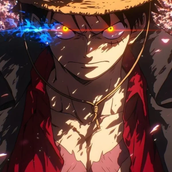 one piece monkey d luffy metal poster