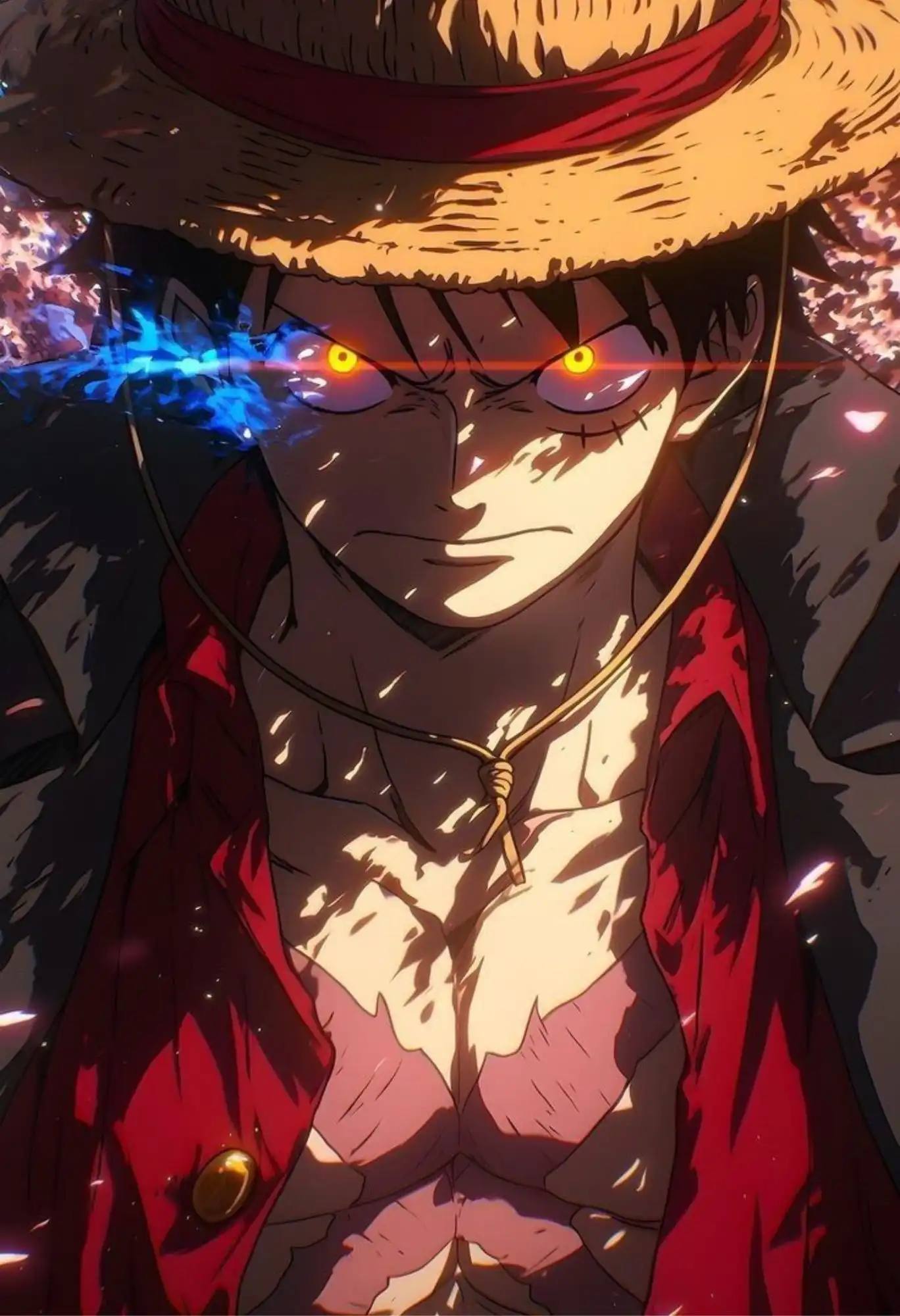 one piece monkey d luffy metal poster
