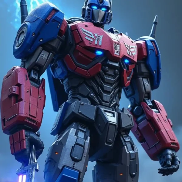 optimus prime metal poster