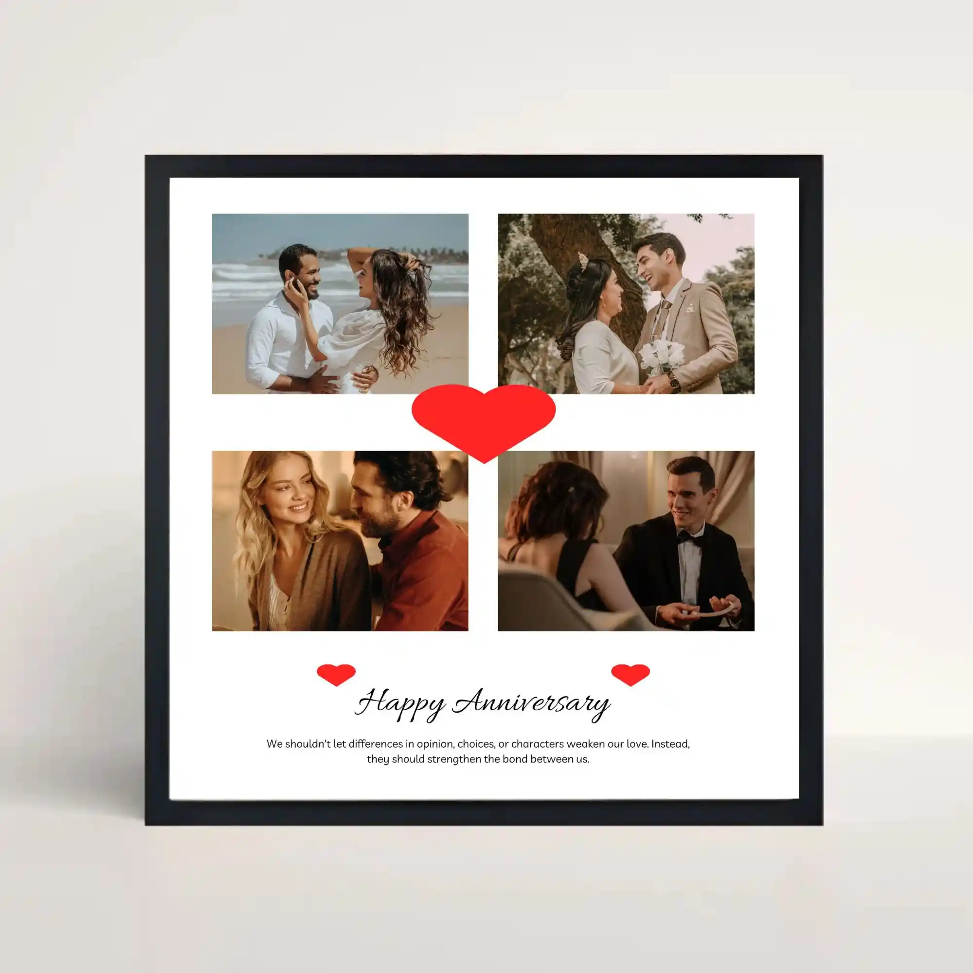 our beautiful journey frame front view