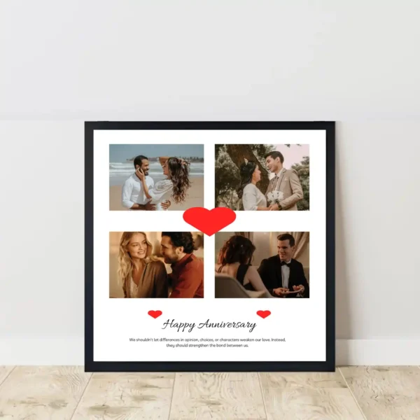 our beautiful journey frame on floor