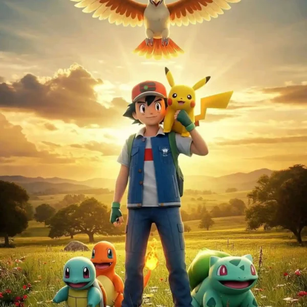 pokemon metal poster