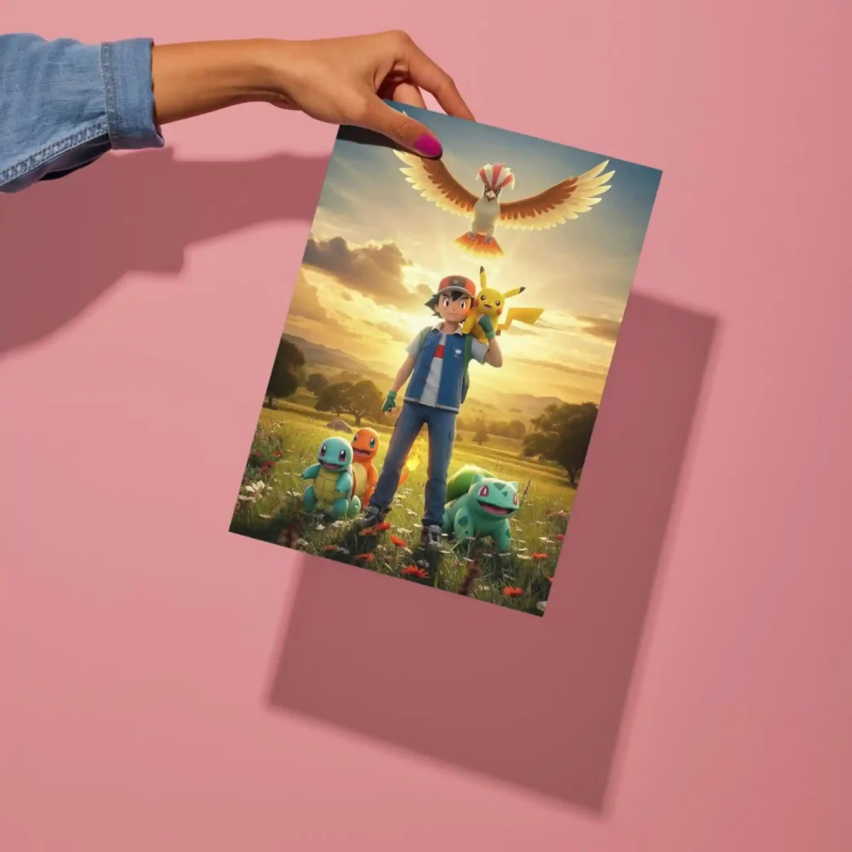 pokemon metal poster preview