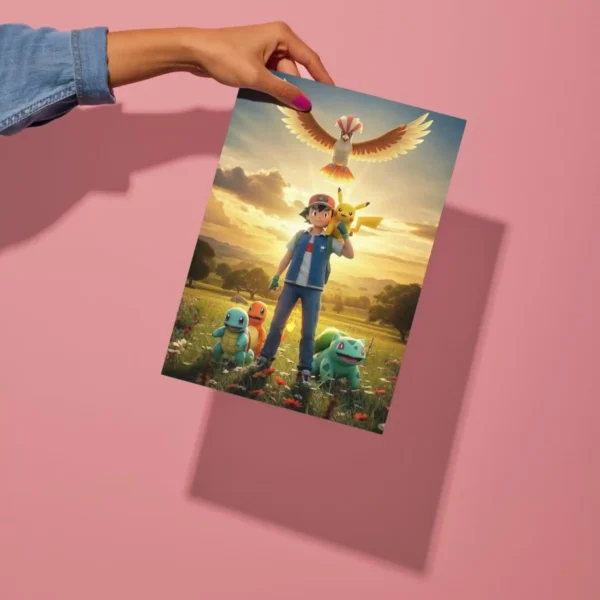 pokemon metal poster preview