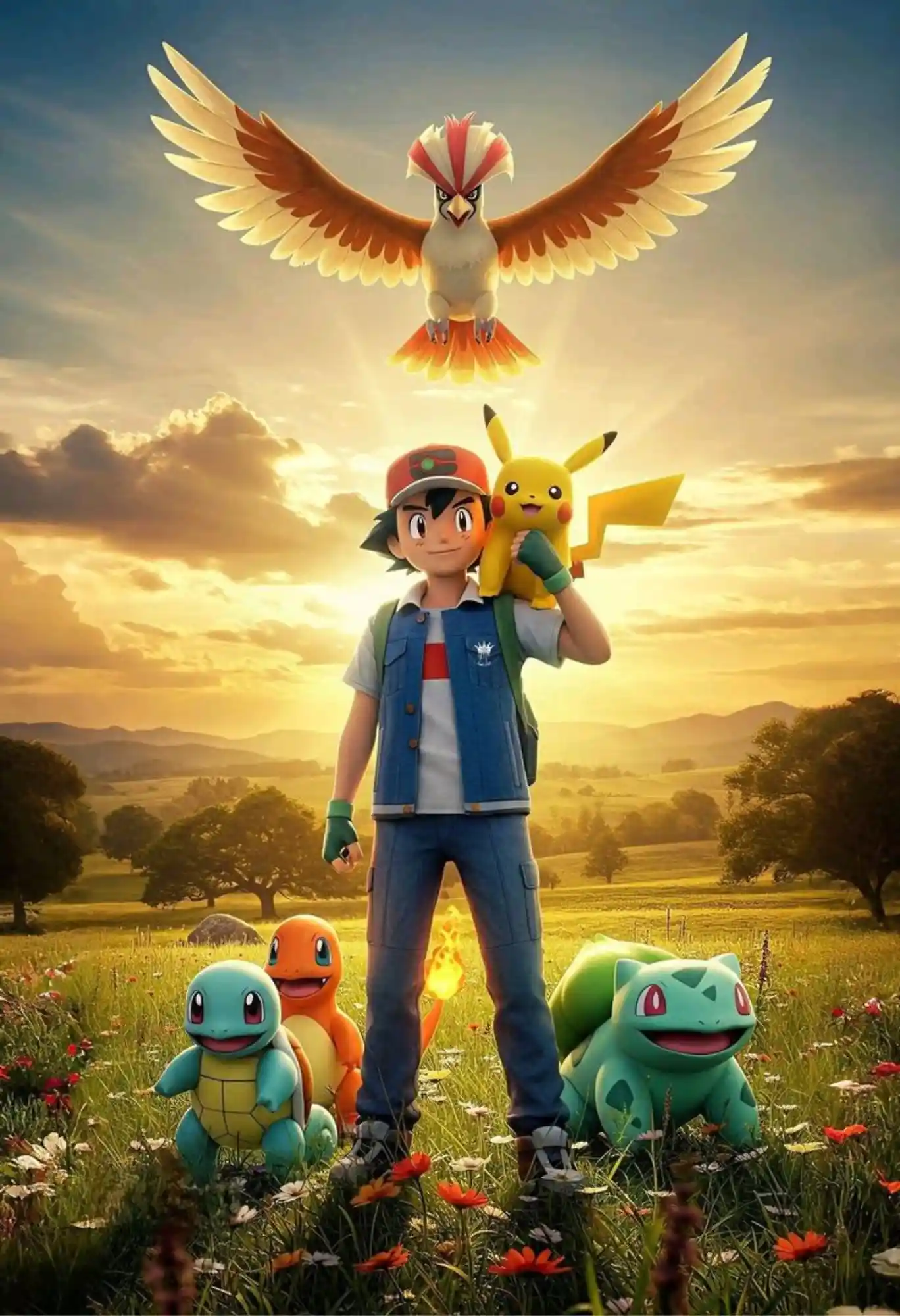 pokemon metal poster