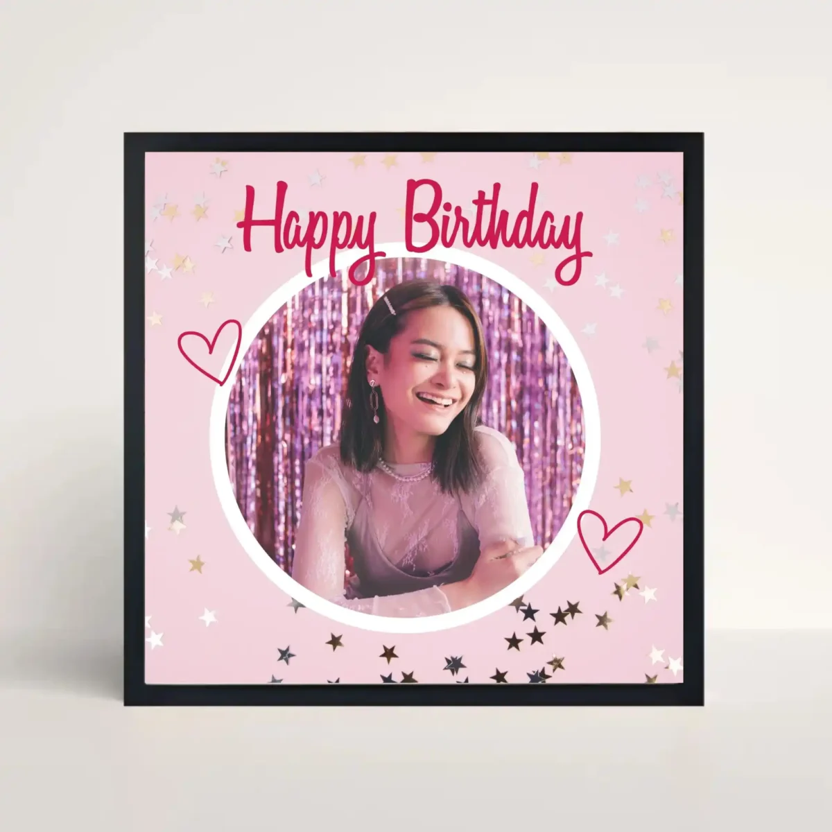 shining moments birthday frame front view shining moments birthday frame front view