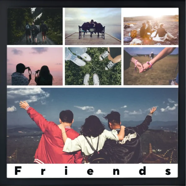 squad goals friendship frame