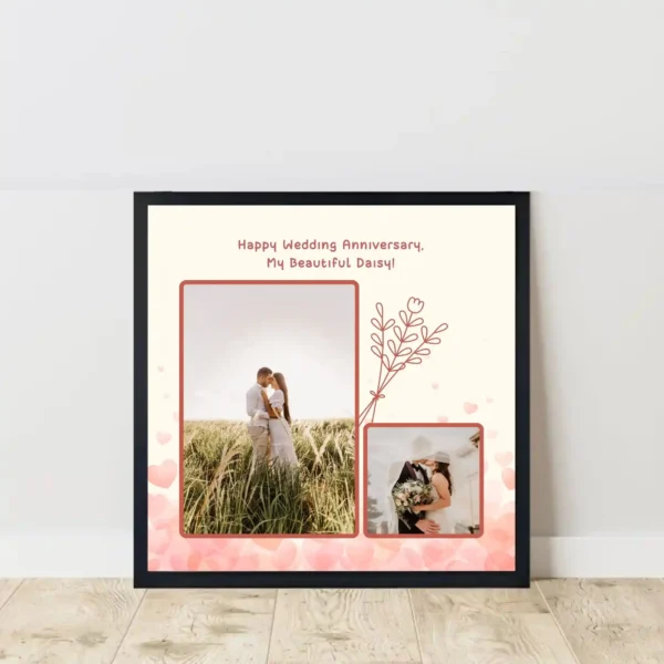 still falling for you frame on floor