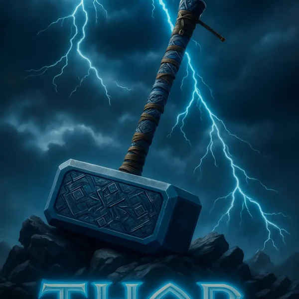 thor metal poster