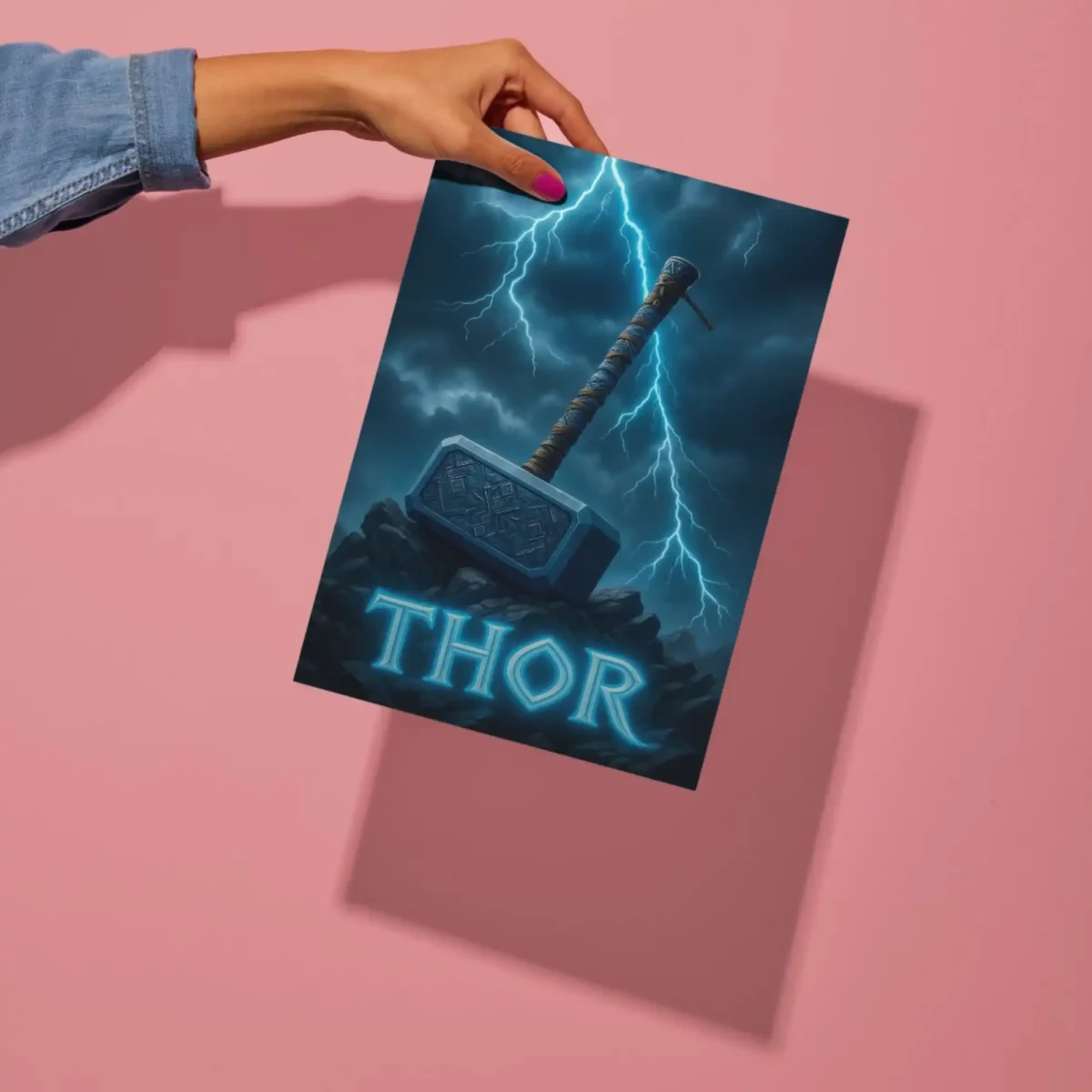 thor metal poster preview