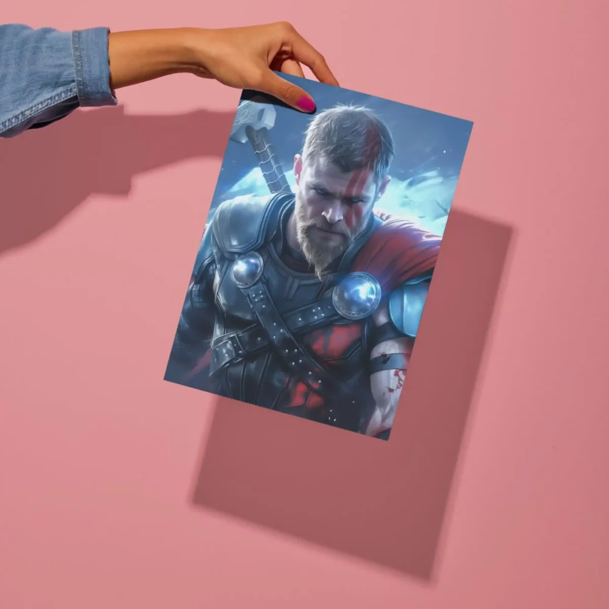 thor stormbreaker mythical metal poster preview