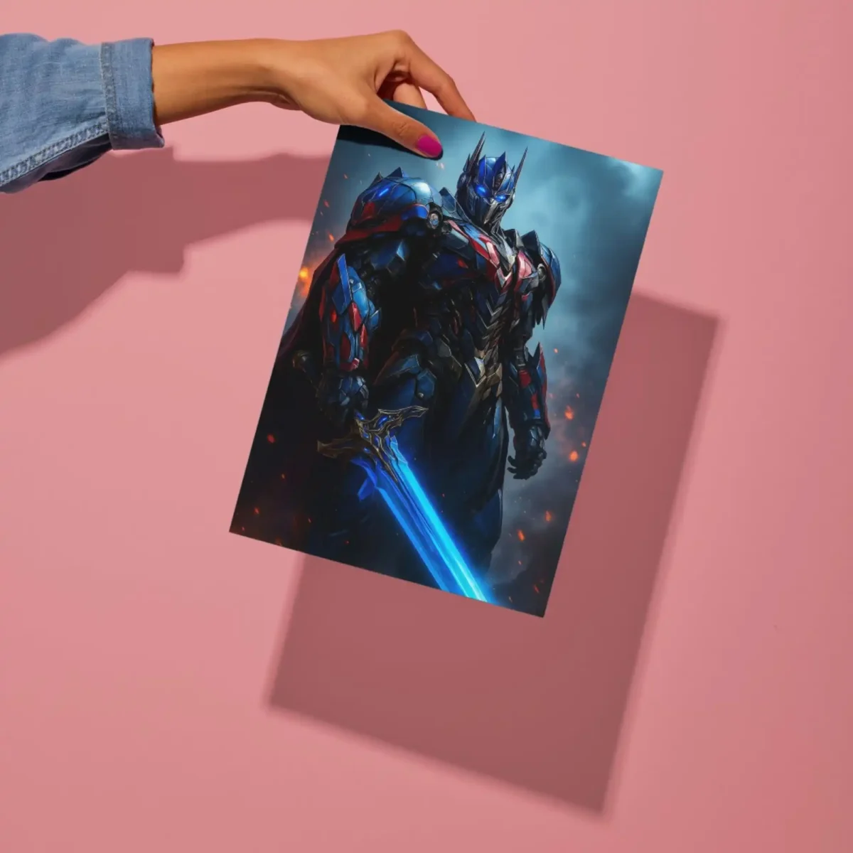transformers metal poster preview
