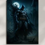 wall mounted batman dark knight metal poster