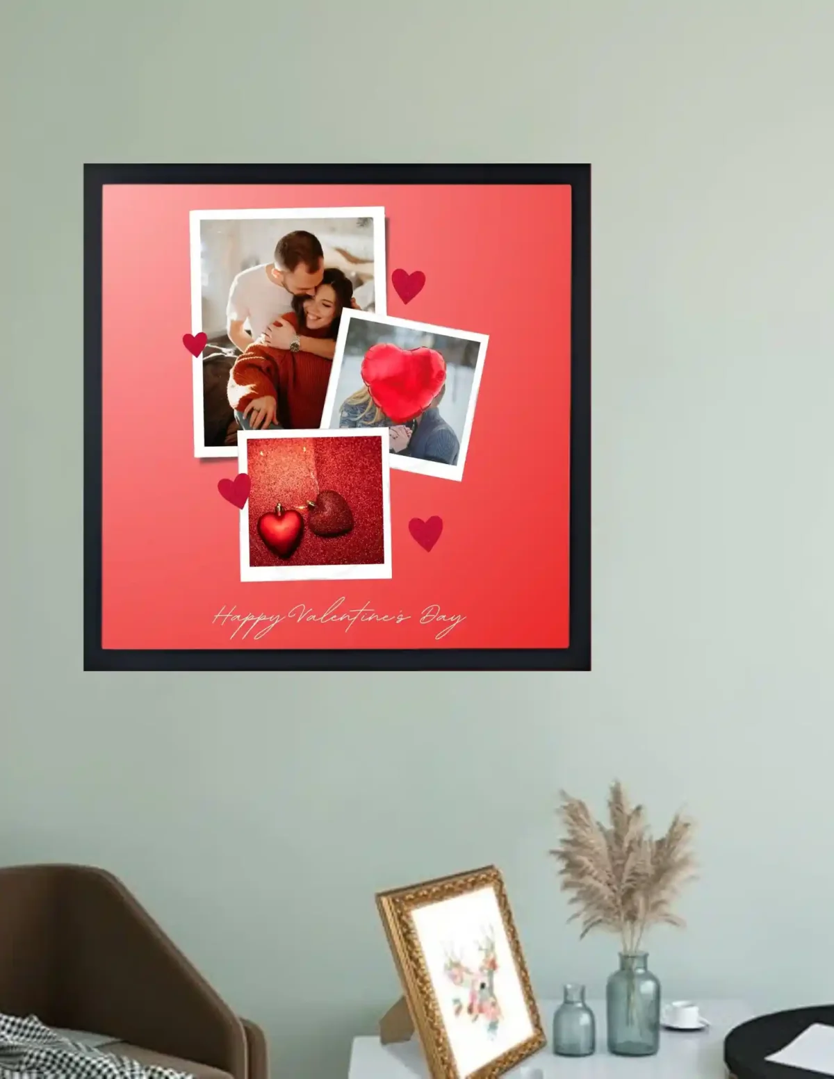 wall mounted be my valentine frame