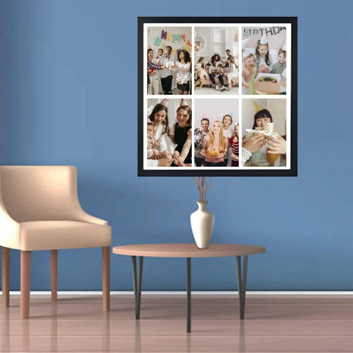 wall mounted birthday happiness frame