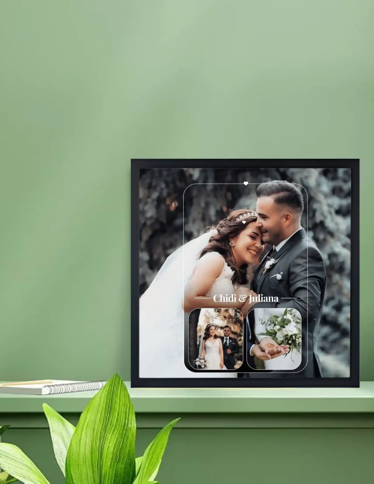 wall mounted bond of love frame