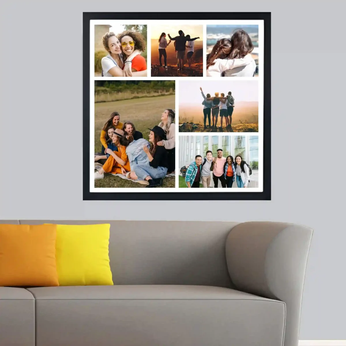 wall mounted captured happiness frame