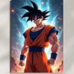 wall mounted dragon ball z metal poster