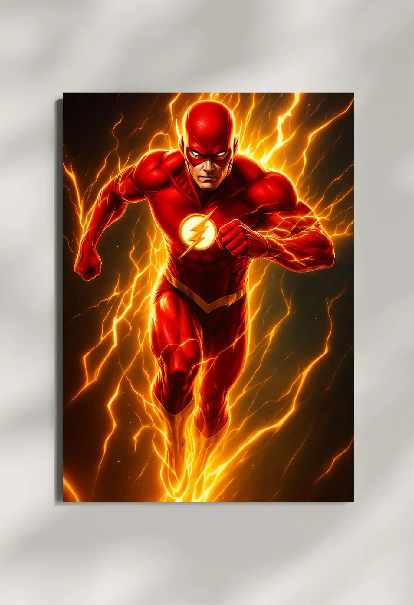wall mounted flash metal poster