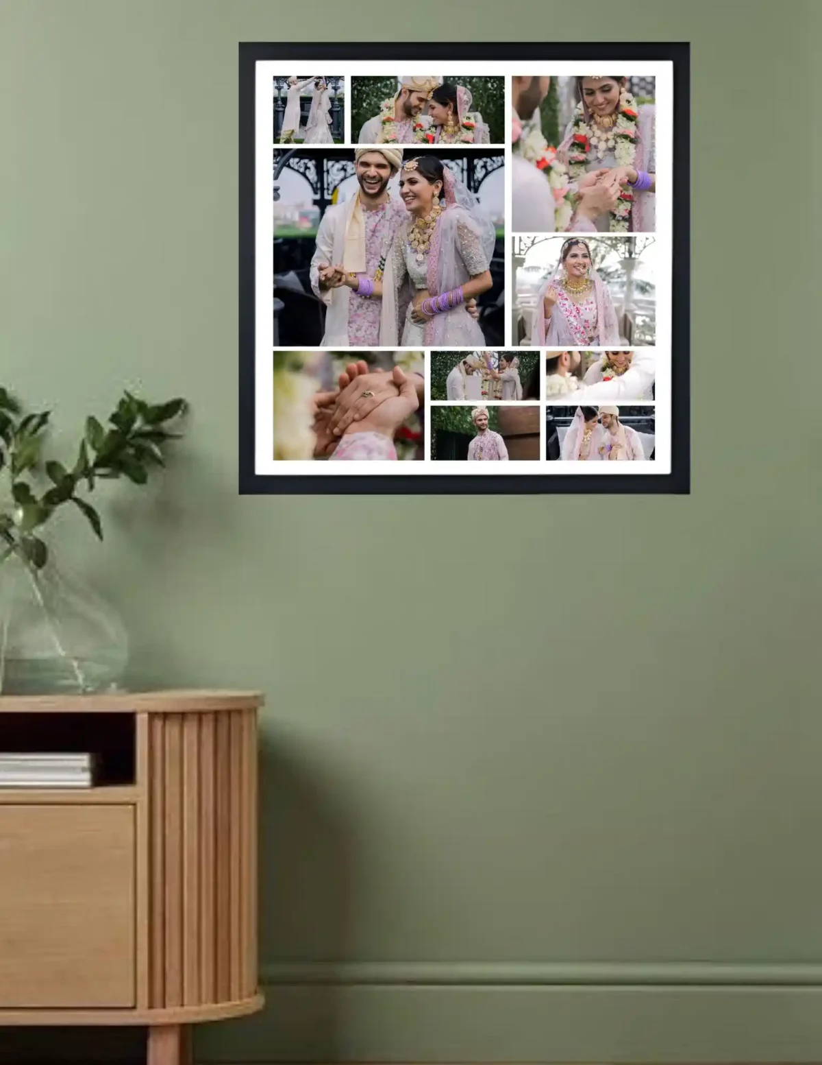 wall mounted forever memories collage frame