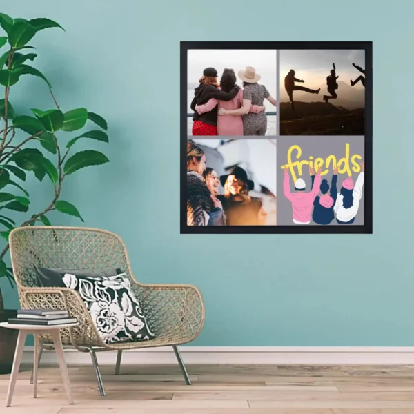 wall mounted friendship collection frame