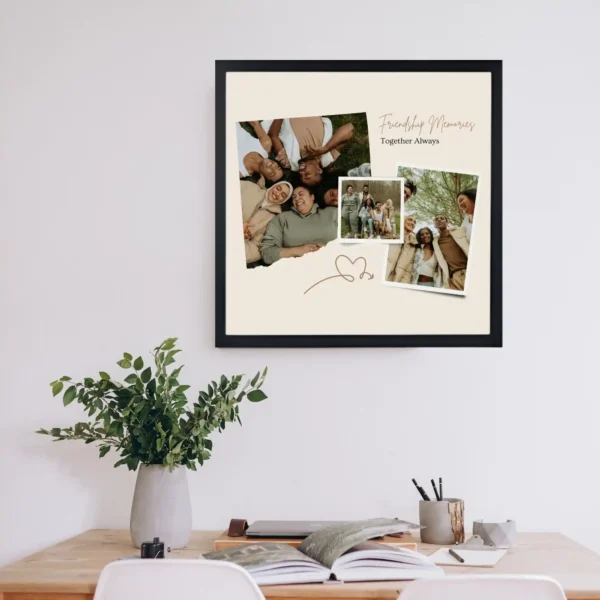 wall mounted friendship moments frame