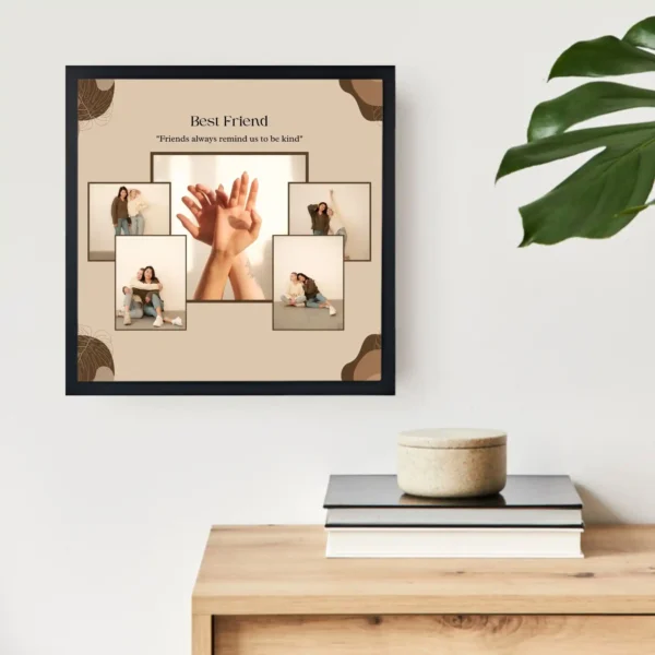 wall mounted hands of friendship frame