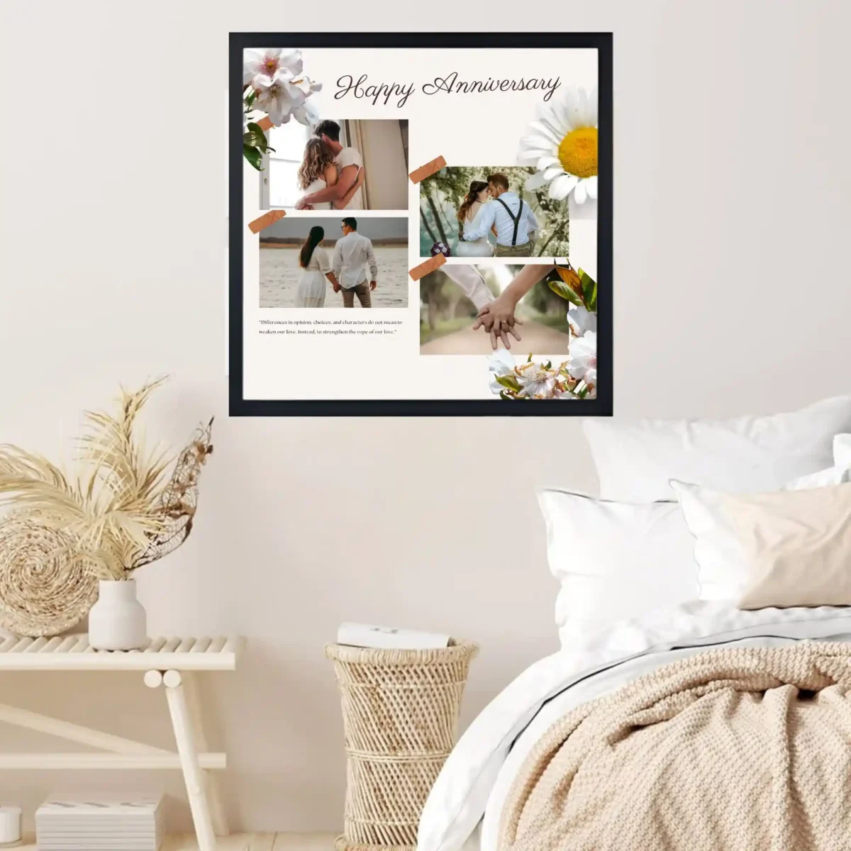 wall mounted journey of us frame