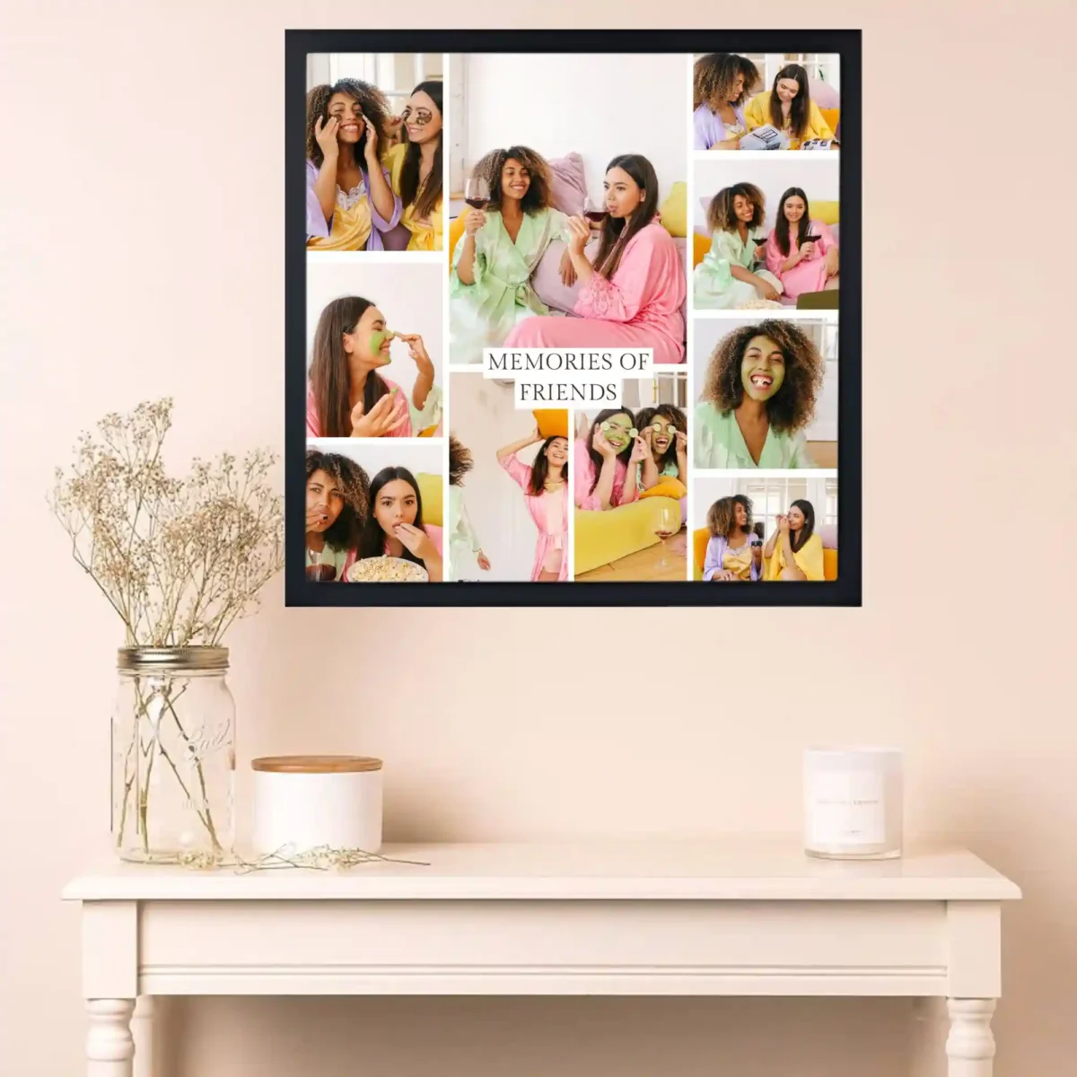 wall mounted joyful moments frame