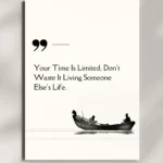 wall mounted motivational life quote metal poster