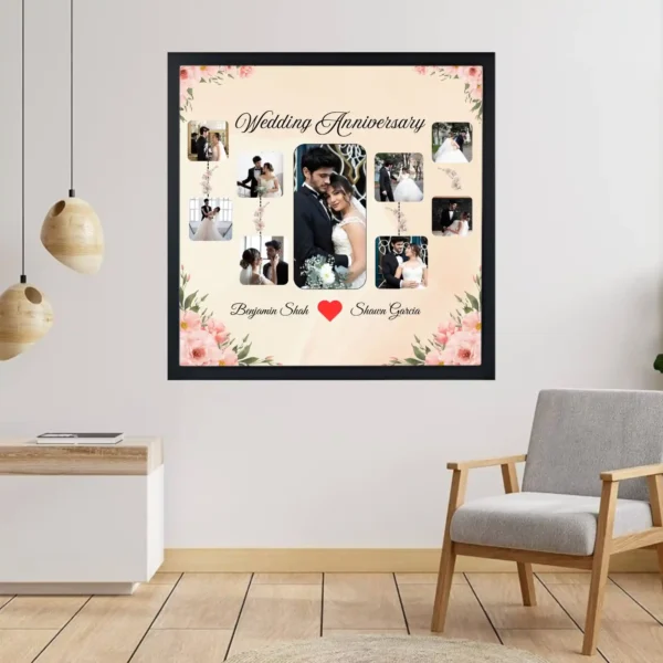 wall mounted romantic journey frame
