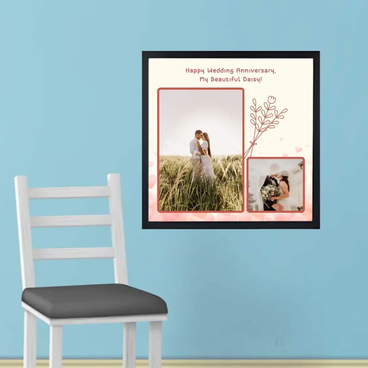 wall mounted still falling for you frame