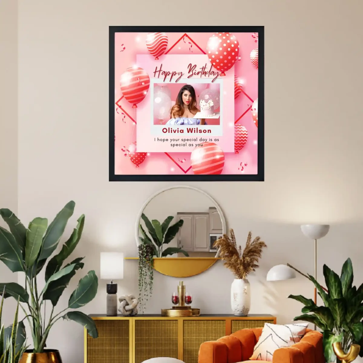 wall mounted sweet surprise frame