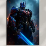 wall mounted transformers metal poster