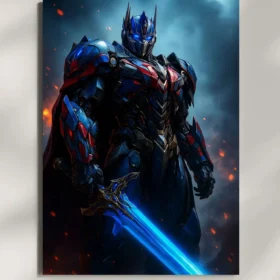 wall mounted transformers metal poster