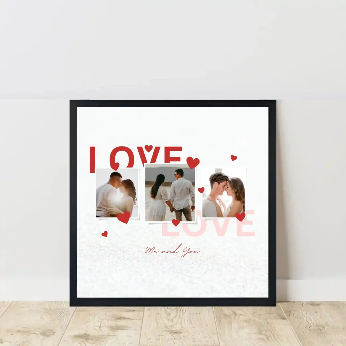 you & me forever frame on floor