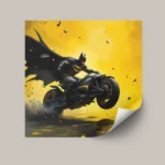 batman batmobile poster
